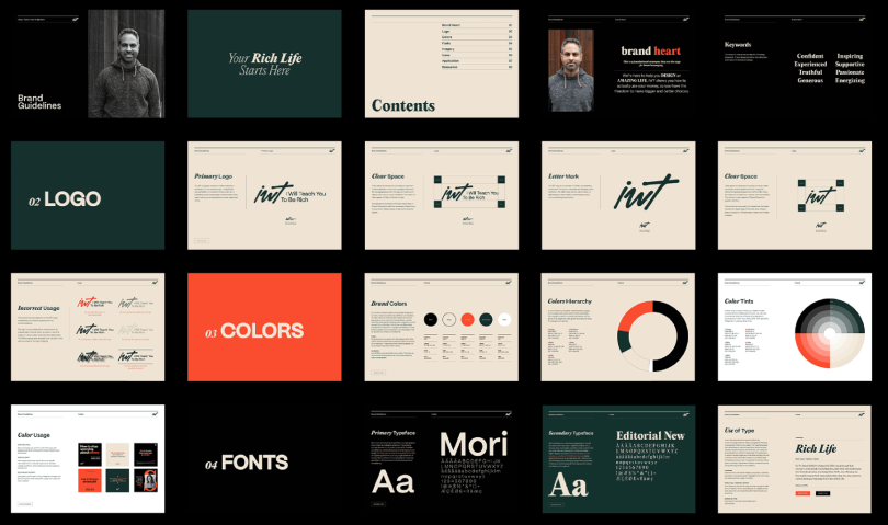 how to create a brand identity guide