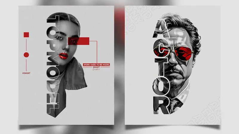 what are modern graphic design ideas